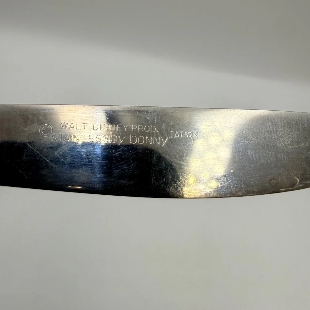 Vintage Disney Donald Duck Stainless Butter Knife Bonny Japan Walt Disney Prod